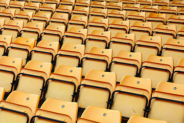 Image showing stadium seat