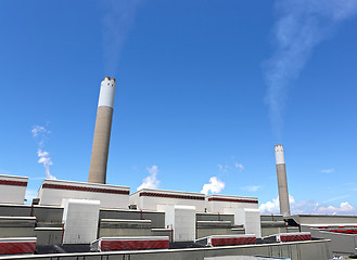 Image showing coal fired electric power plant