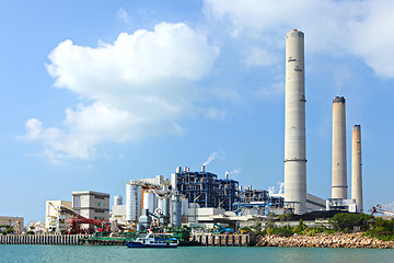 Image showing Coal fired electric power station