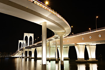 Image showing Sai Van bridge in Macau