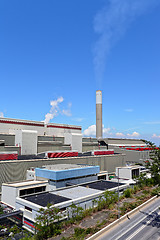 Image showing coal fired electric power plant