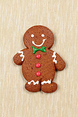 Image showing gingerbread man for christmas