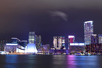 Image showing kowloon at night