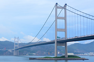 Image showing Tsing Ma Bridge