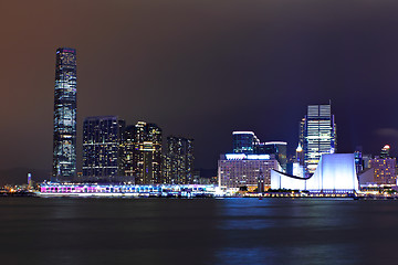 Image showing kowloon at night