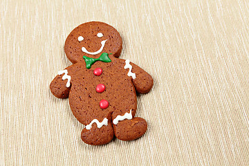 Image showing gingerbread man for christmas