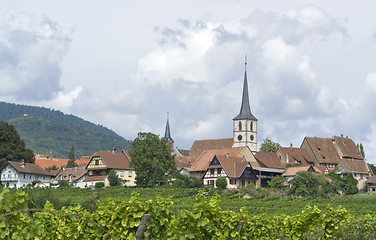 Image showing Mittelbergheim in Alsace