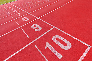 Image showing running track