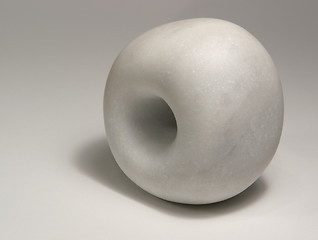 Image showing white marble stone sculpture