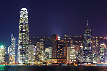 Image showing Hong Kong harbor view