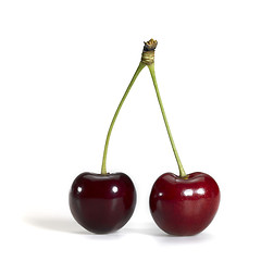 Image showing perfect red cherry