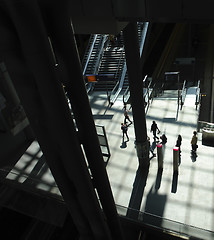 Image showing Inside of Berlin Central Station