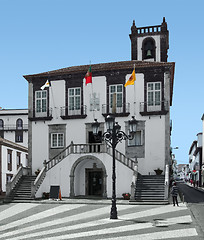 Image showing city hall at Ponta Delgada