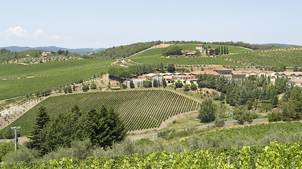 Image showing Chianti in Tuscany