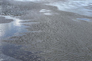 Image showing abstract ebb tide scenery