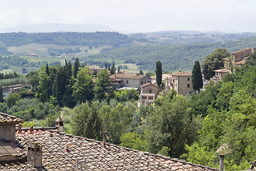 Image showing Tuscany landscape