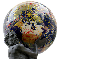 Image showing USA Globe