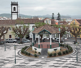 Image showing urban scenery at Ponta Delgada