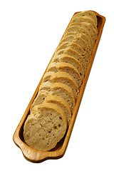 Image showing French Bread - top view