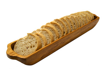 Image showing French Bread - side view