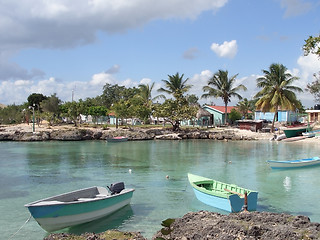 Image showing Dominican Republic coastal scenery