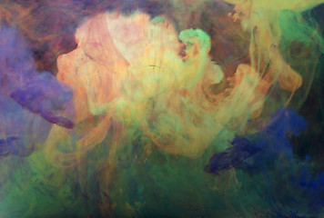 Image showing abstract color clouds