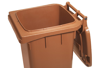 Image showing open waste container