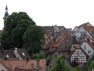 Image showing aerial view of Marbach