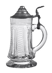 Image showing nostalgic glass tankard