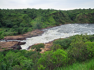 Image showing Murchison Falls aerial view