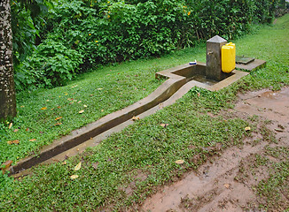 Image showing standpipe at the Bwindi National Park