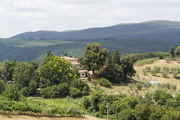 Image showing Tuscany landscape