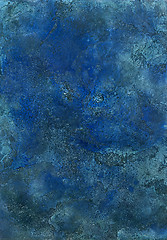 Image showing abstract blue surface