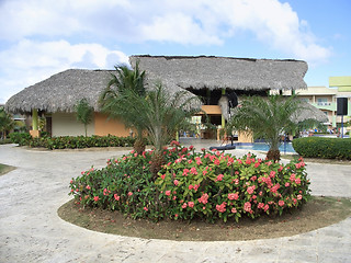 Image showing holiday resort at Dominican Republic