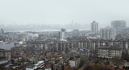 Image showing Wuhan aerial view