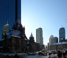 Image showing Boston city view