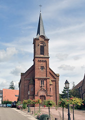 Image showing church im Mittelbergheim