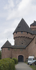 Image showing Haut-Koenigsbourg Castle in France