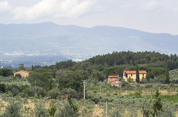 Image showing Chianti in Tuscany