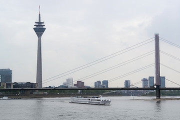 Image showing River Rhine scenery in D