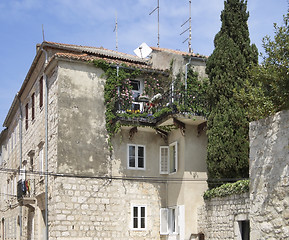 Image showing house detail in Croatia