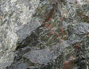 Image showing cilorful wet stone surface