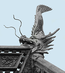 Image showing sculpture in the Yuyuan Garden