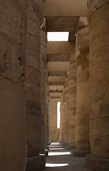 Image showing around Precinct of Amun-Re in Egypt