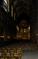 Image showing inside cathedral in Strasbourg