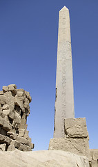 Image showing Obelisk around Precinct of Amun-Re