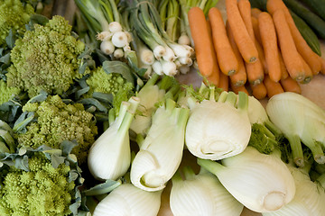 Image showing various fresh vegetables