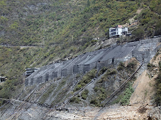 Image showing gravel distribution at Yangtze River