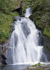 Image showing idyllic Triberg Waterfalls