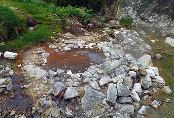 Image showing hot spring at the Azores